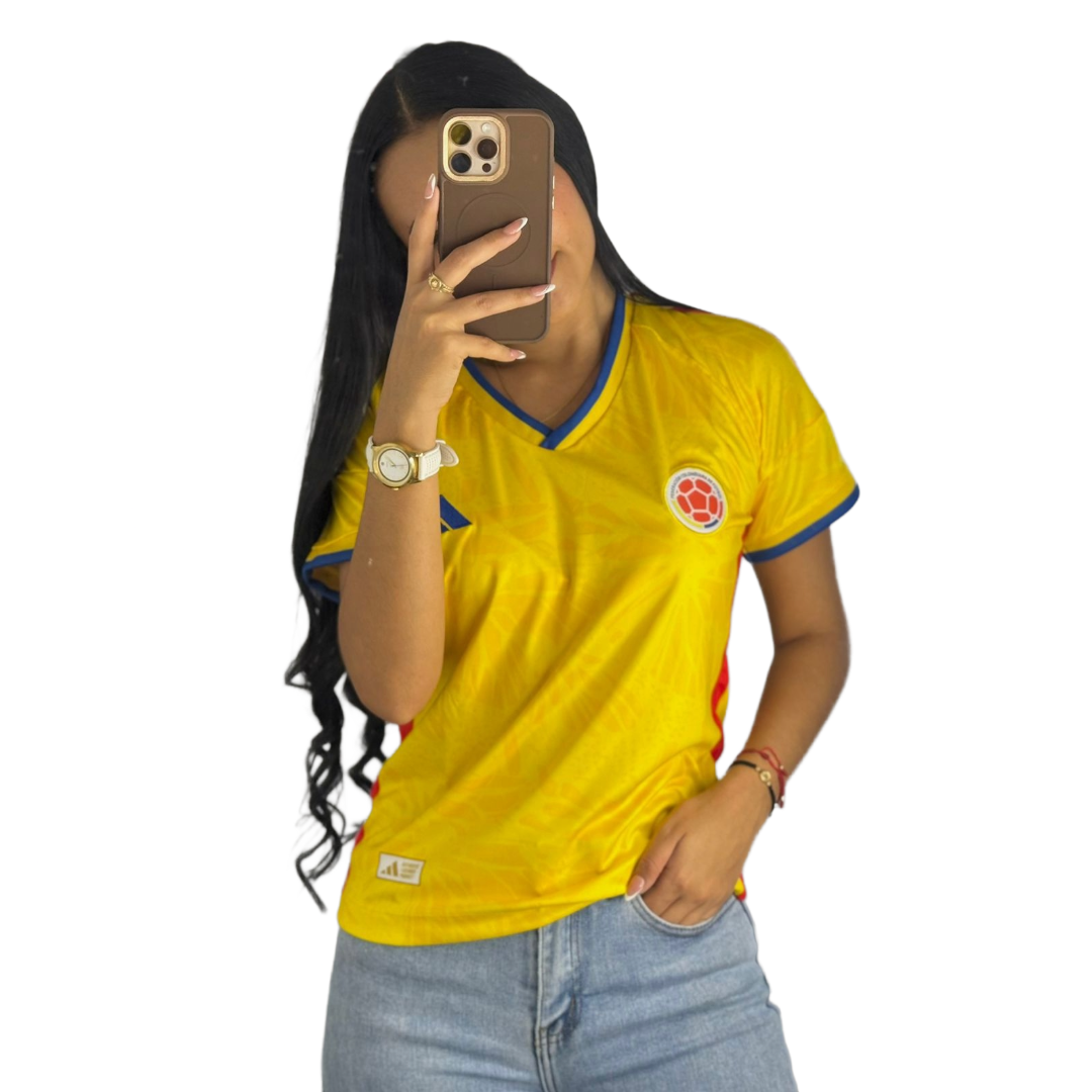 💥CAMISETA PARA DAMA NUEVA DE LA SELECCIÓN COLOMBIA 2026⚡️