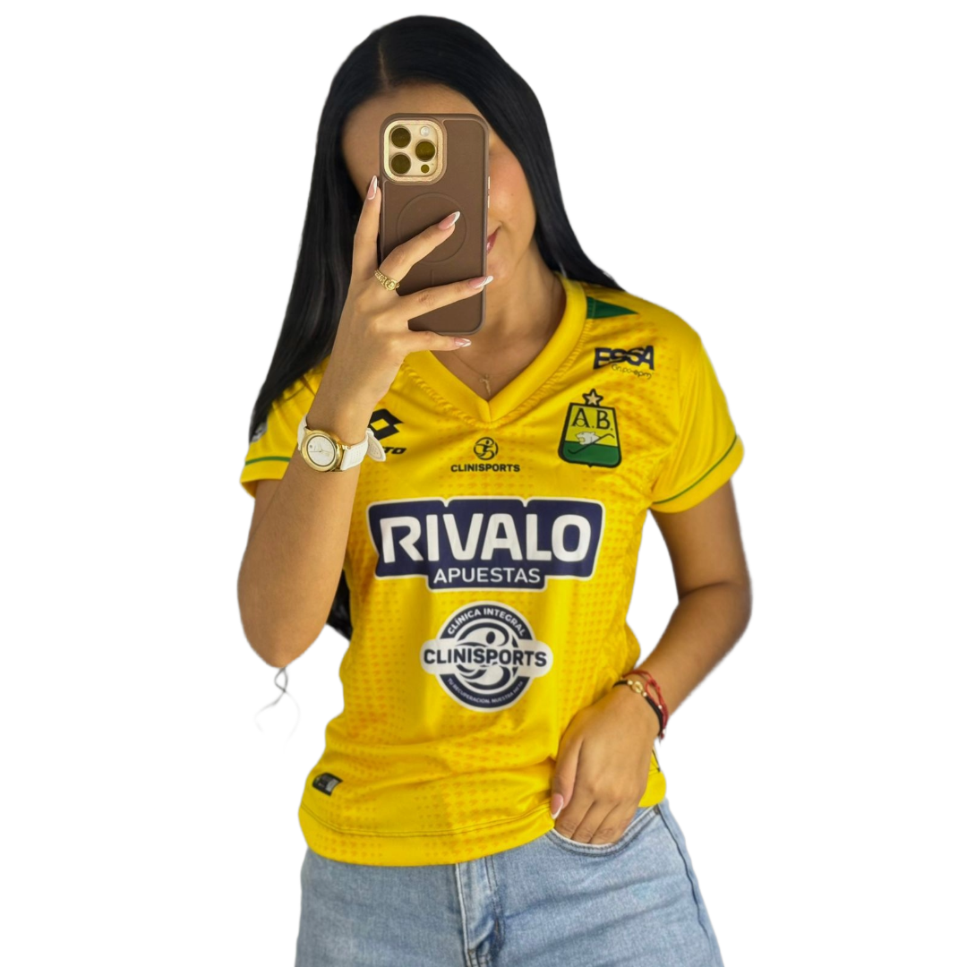 ‼️CAMISETA PARA DAMA DEL ATLÉTICO BUCARAMANGA 🔰