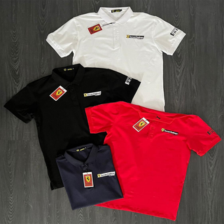 💥POLO TELA FRÍA FERRARI CHALLENGE 👕