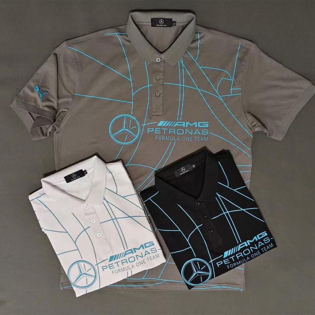 💥POLO TELA FRÍA PUMA, MERCEDES BENZ👕